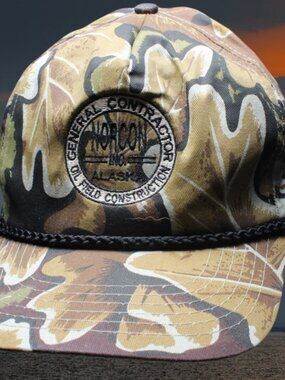 VTG Norcon Inc Hat Cap Gas Oil field Alaska oil rig North Slope Gas BP Contactor